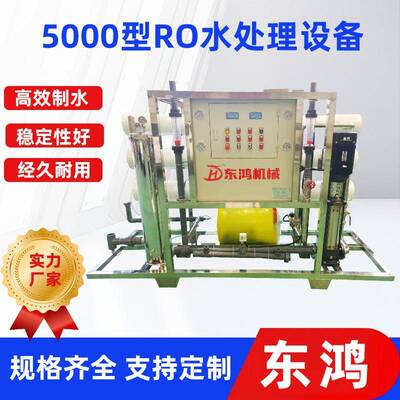 RO反渗透双级医院制药厂纯净水处理设备实验室原水处理设备厂家