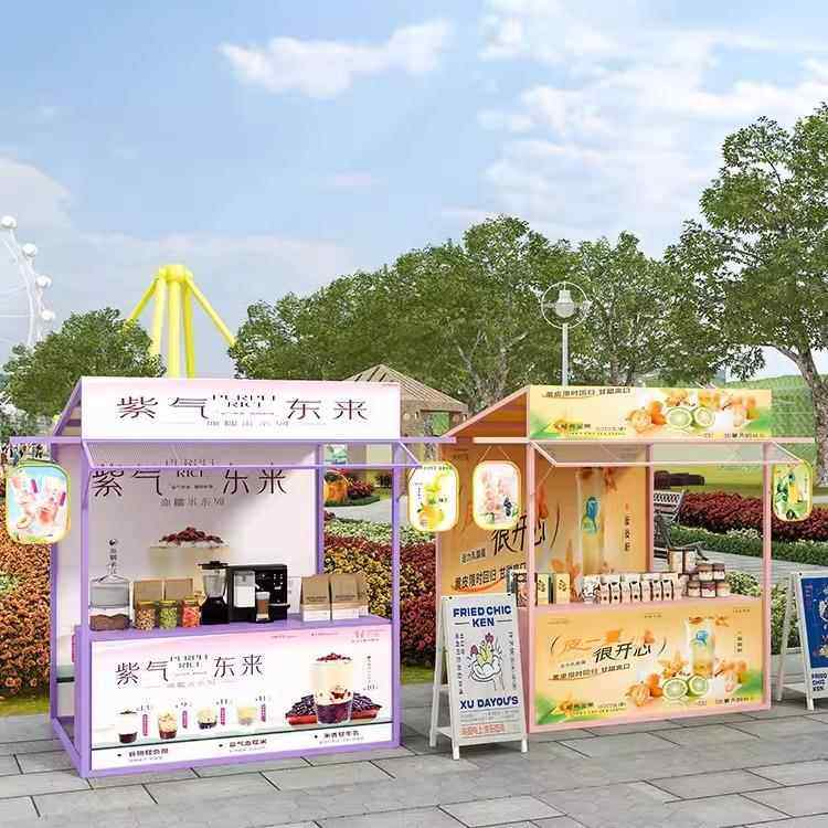 商业摆摊展示架集市节日户外摊位架夜市地摊货架节日活动促销架子