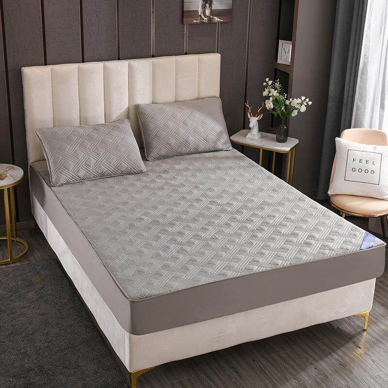 厂家直销纯棉夹棉床笠 单件 床垫保护套 床罩 席梦思保护套棕垫套