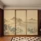 中式 饰柜子玻璃门贴膜自粘贴画加厚 衣柜门改造贴纸遮丑翻新国风装