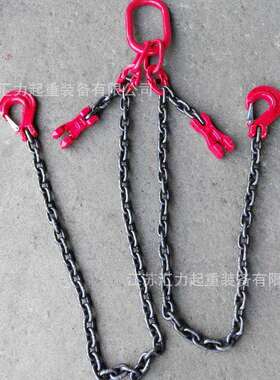 2腿模调具吊2t1m1LT-0205模具吊链2t.5m带链节组合吊链