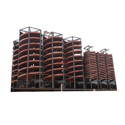 重选定 矿小型厂家设备洗 配件溜槽溜槽江西淘金溜玻璃钢金螺旋