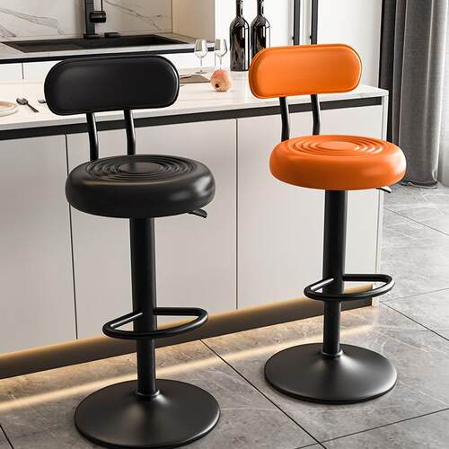 吧台椅高脚凳子现代简约酒吧椅家用升降椅子商用收银前台转椅吧凳