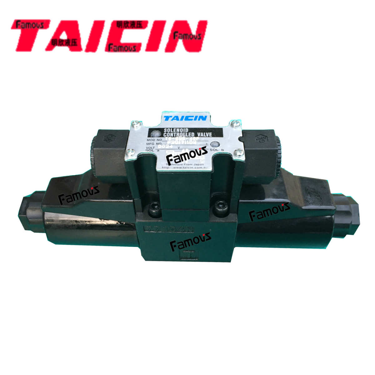 TS-G02-2CP 台湾泰炘TAICIN液压电磁阀 油用电磁阀高压电磁换向阀