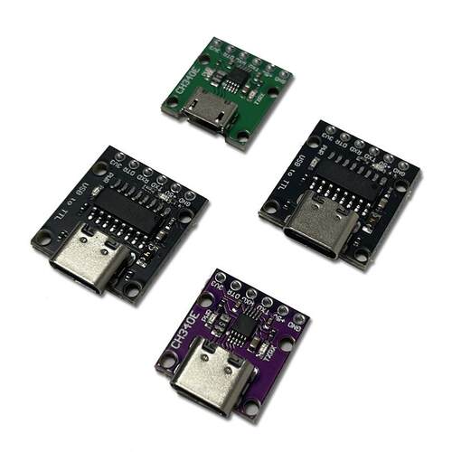 CH340E CH340C CH9340C USB转TTL模块 PRO MINI下载器 TYPE-C接口