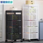 旋转置物架厨房家用多功能收纳落地多层免安装 水果蔬菜篮子收纳架