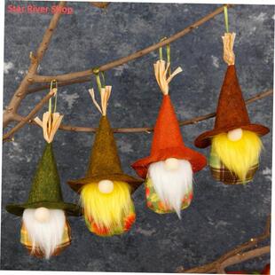Elderly Faceless Festival Dec Christmas Tree Pendant Harvest