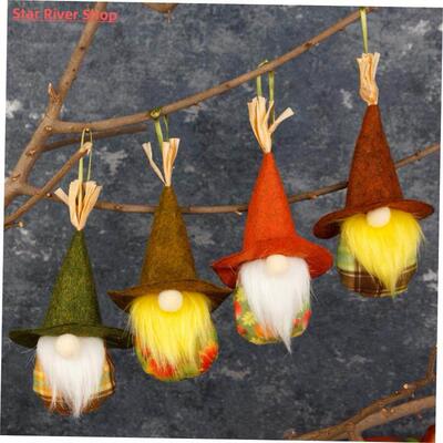 Harvest Festival Faceless Elderly Pendant Christmas Tree Dec