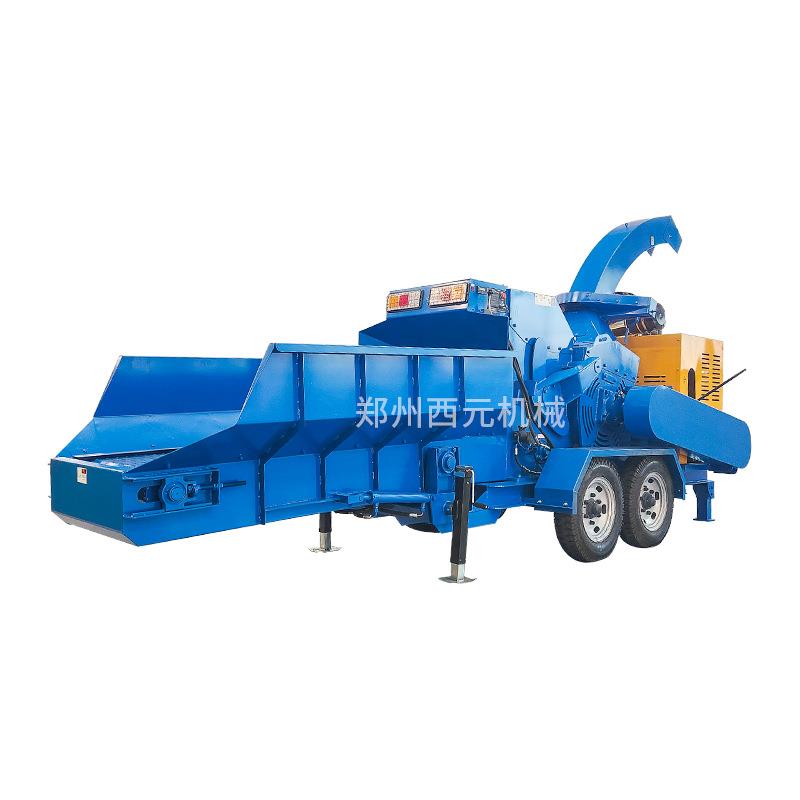 移动大型木材粉碎机树木头破碎机园林绿化市政粉碎机6180型