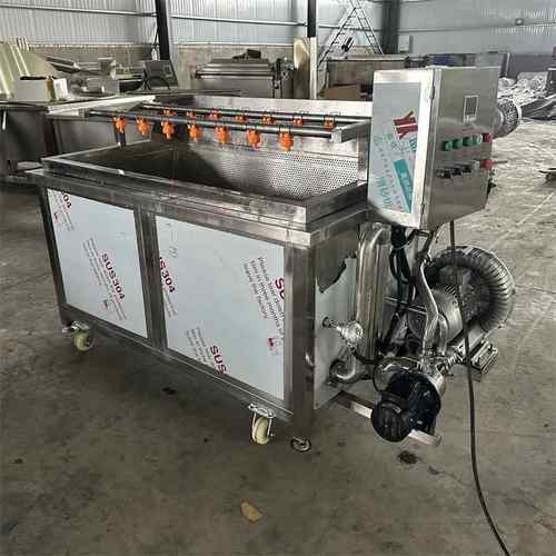 翻筐式气泡清洗机大豆清洗设备葡萄枸杞小型气泡清洗机器