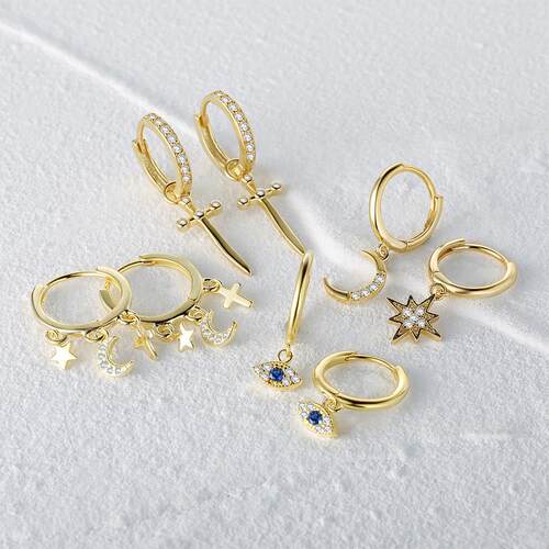 CANNER Luxury 925 Sterling Silver Ear Cartilage Piercing