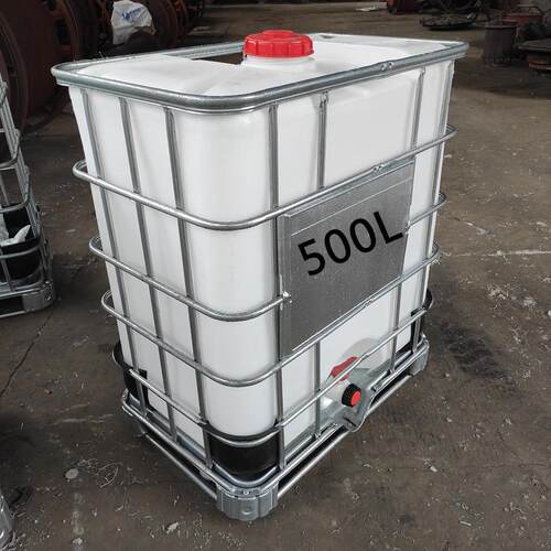 厂家直销500L吨桶500kg方形运输化工pe包装桶0.5吨IBC集装桶