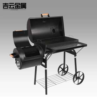 焖烤5人BBQ 大号子母炉家用烧烤架庭院别墅烧烤炉户外木炭烤炉美式