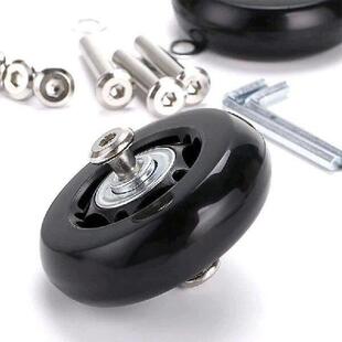 Suitcase Luggage Wheel Spare Parts Rubber Universal Wheels