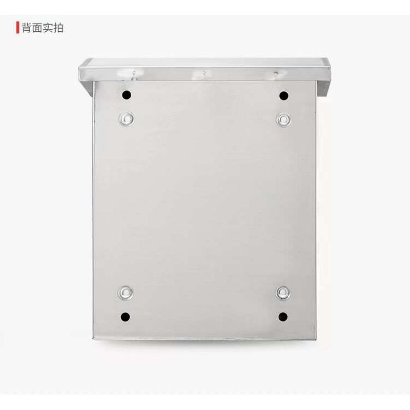 不锈钢可门配电外门电气户外箱电箱304内安装防雨视窗双层控制箱