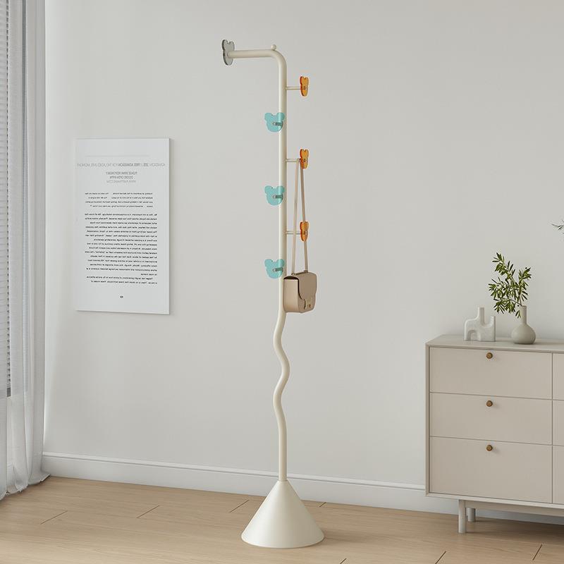 ZMNM435网红客厅奶油风挂衣架落地卧室进门家用房间衣帽架室内立