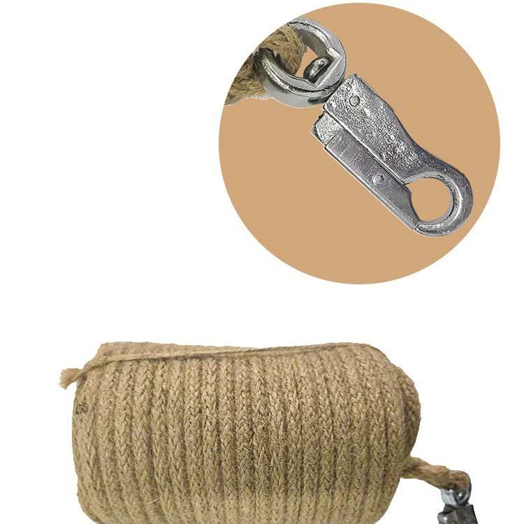 船用耐火救生绳 耐磨应急防火绳 消防安全逃生绳钢丝内芯 船检CCS