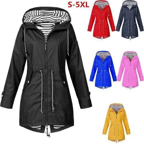 Zipper women's three in one outdoor hooded mountaineering