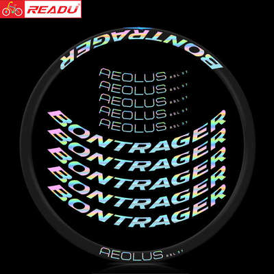 公路自行车轮组贴纸Bontrager Aeolus RSL 37 TLR碳钎维车圈装饰