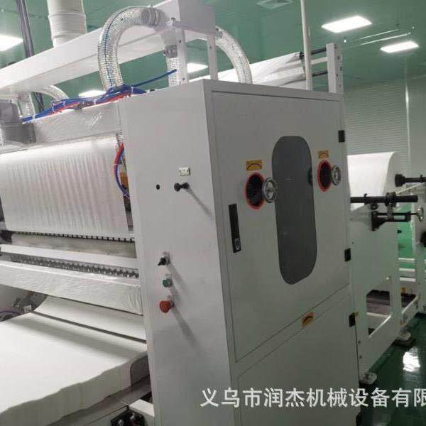 全自动无纺布抽取式折叠机干巾绵柔巾机洗脸巾机生产线厂家