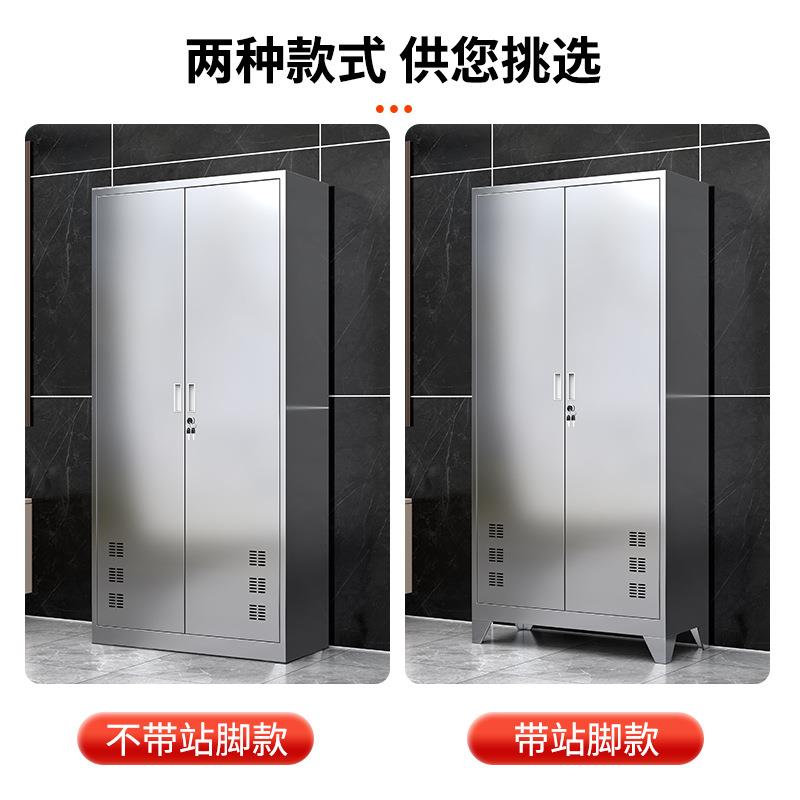 QJG-321不锈钢清柜生柜学校阳卫台拖把收纳柜保洁工具储物柜洁杂