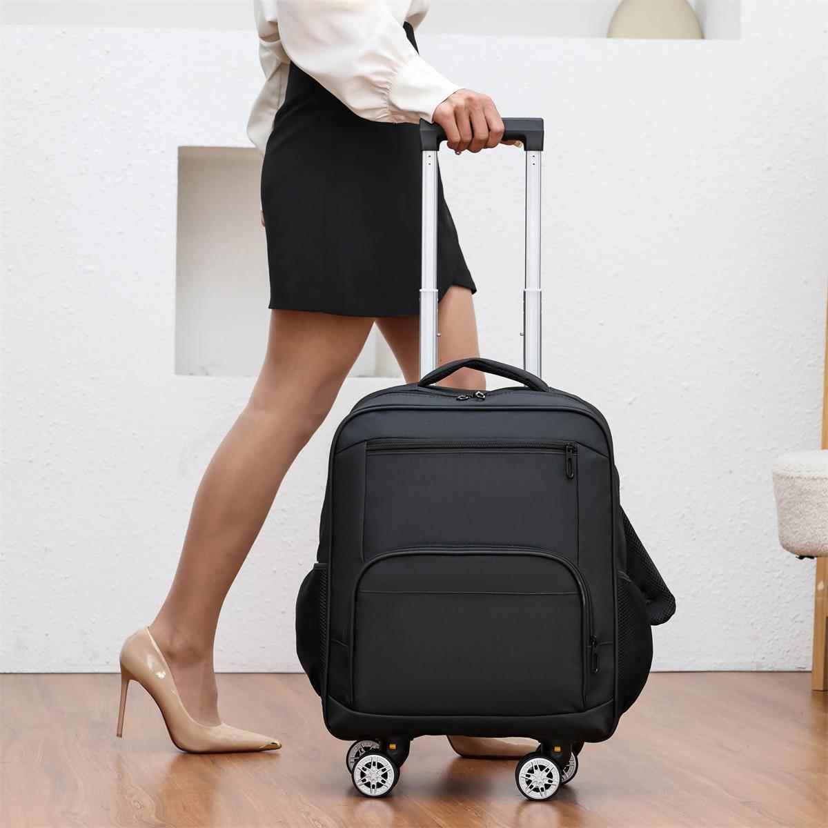 高档托 讬运登可机大容量杆拉包旅行包双肩揹包短途商免务旅游行