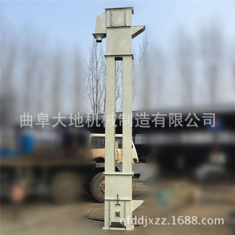 垂直畚斗链条提升机 煤炭用垂直挖斗提升机 化工原料斗式上料机