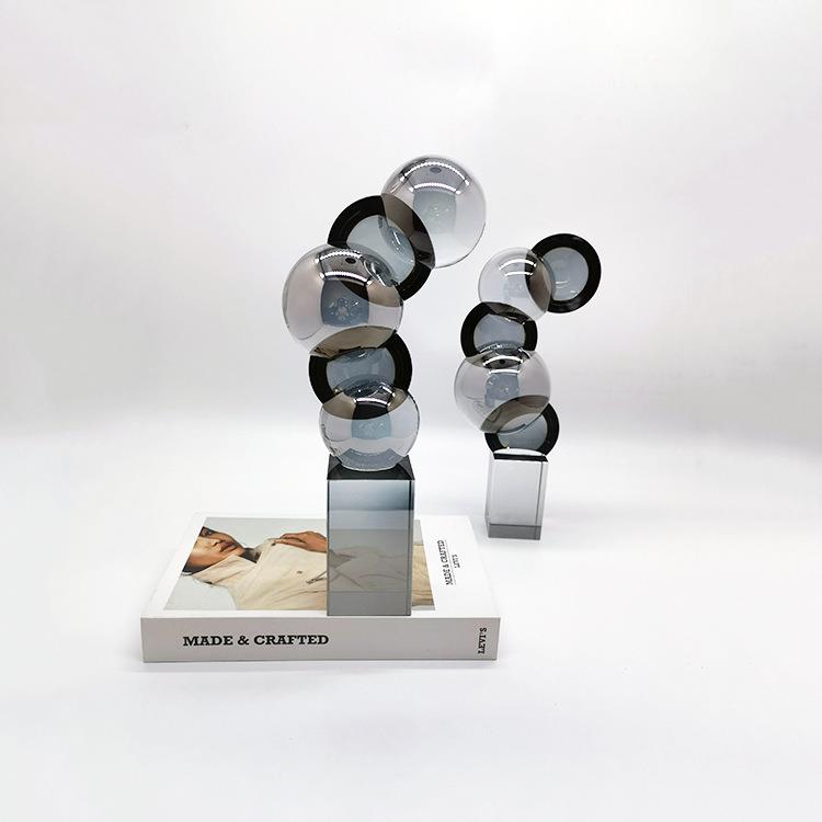 书饰架装品饰软装现代简约黑色装书镇厅样板房HNA售楼处摆设客摆