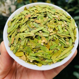 2024年新茶特级碎茶心 大茶片 绿茶杭州龙井茶叶茶农500g