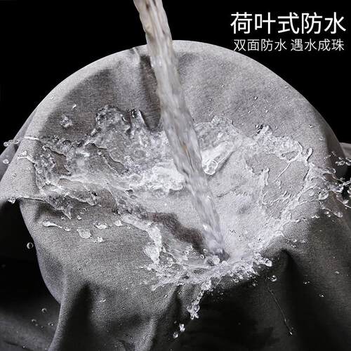 卫生间浴帘布门帘窗帘布防水隔断帘拉帘加厚浴帘免打孔浴帘杆套装