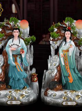 狐黄白柳灰常蟒神像汉白玉东北大家族黄家家用装饰工艺品桌面摆件