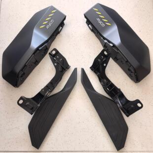 小牛新款FXT原厂原装加宽拓展后脚踏后搁脚支架后搁脚下盖上盖