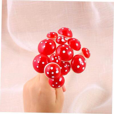 christmas decoration tree Small mushroom accessories 小蘑菇