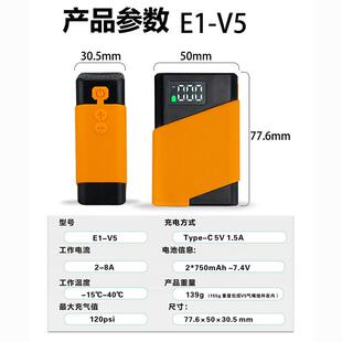 汽车自行专轮PQK胎智能数用显 车迷你电动充泵打气气泵车载便携式