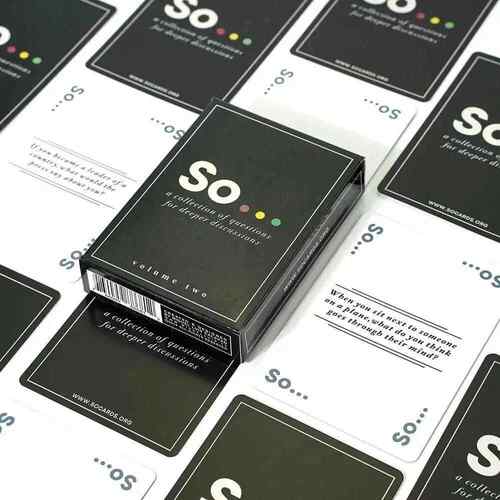 Cards Board Game Conversation Starter Questions Card Game fo