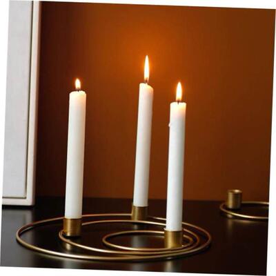 nordic candlelight dinner prop candlestick candle holder