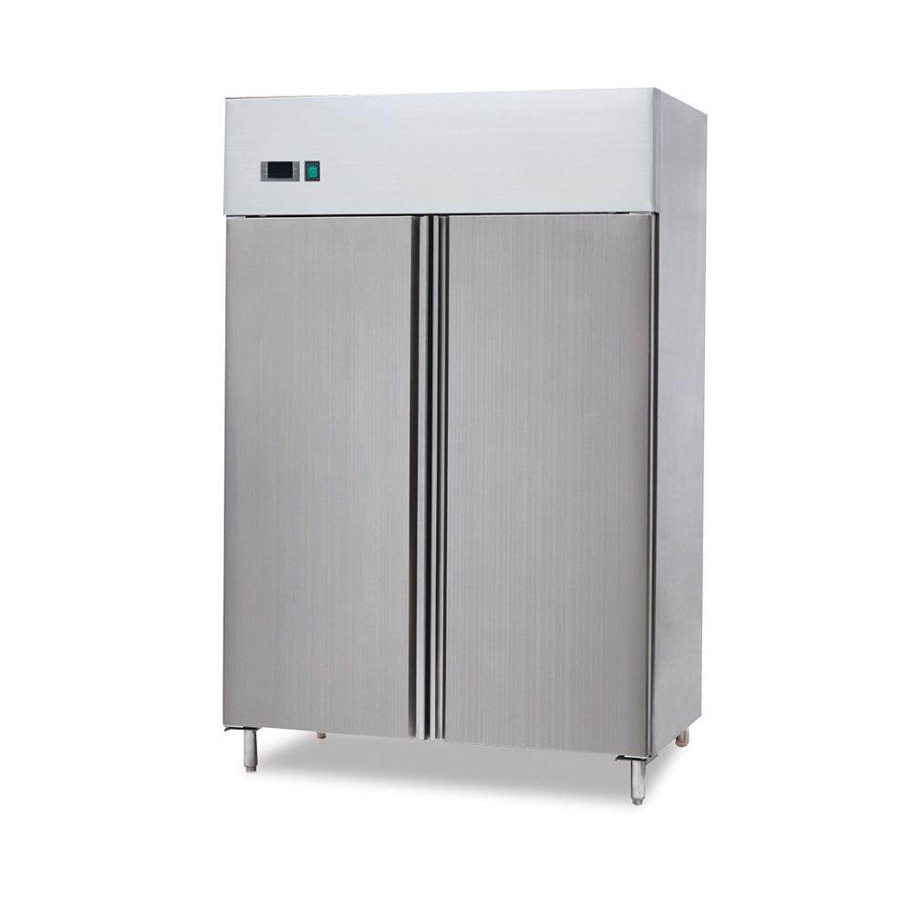 uprightfridge双门保鲜柜冷冻柜冷柜立式冰箱饮料肉海鲜冷柜
