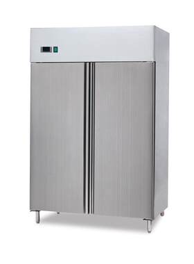 uprightfridge双门保鲜柜冷冻柜冷柜立式冰箱饮料肉海鲜冷柜