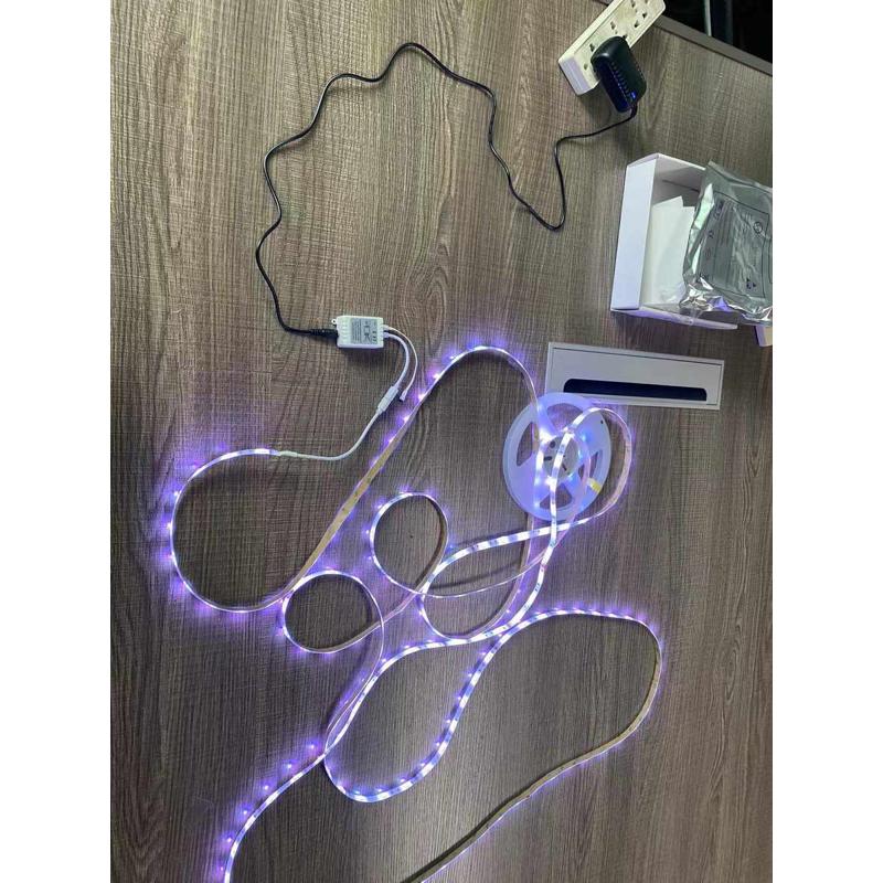 大促销led灯带12V 5050低压室内七彩流水rgb灯条氛围灯套装