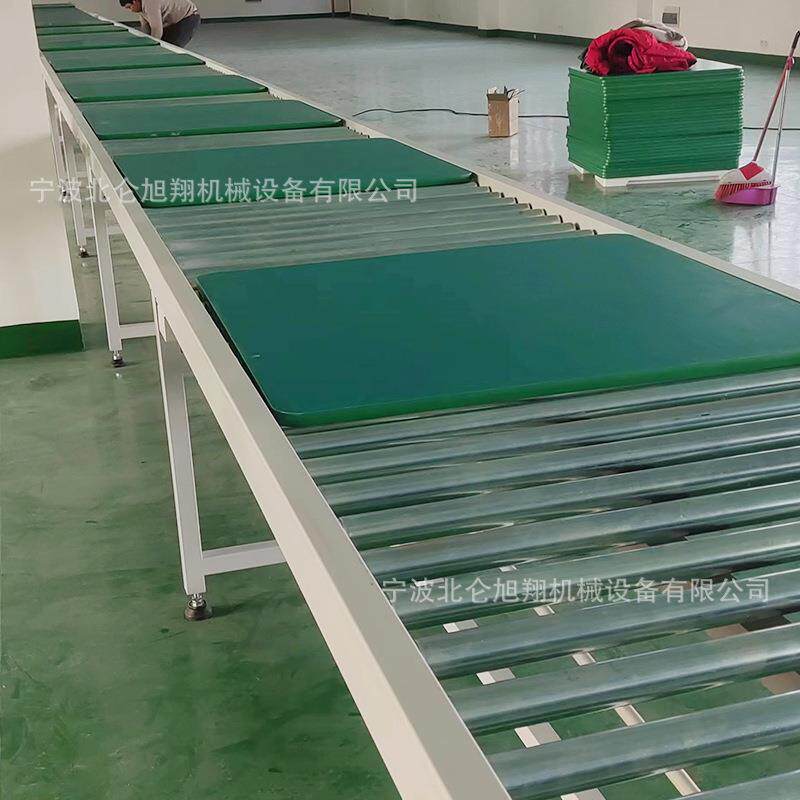宁波滚筒线滚筒转弯机 不锈钢90°180°快递酒水食品输送滚筒线