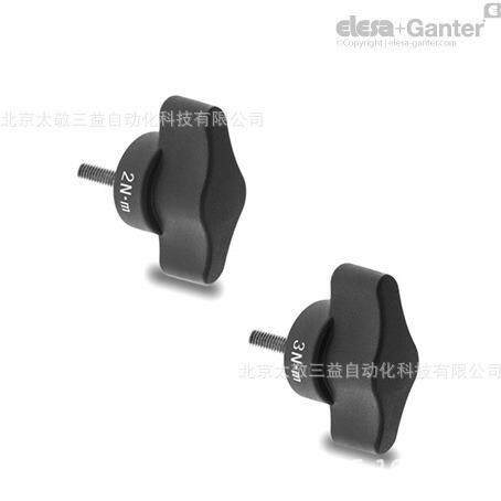 伊莉莎冈特紧固旋钮CTD.48B-M5-2-C9扭矩机翼形旋钮高科技聚合体