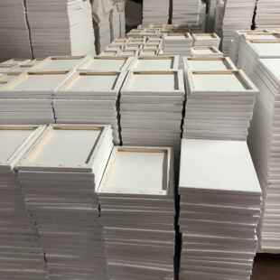 江山IRR市诗木韵1.6厚画松细纹*纯棉3040亚麻油画框厂家直销油布