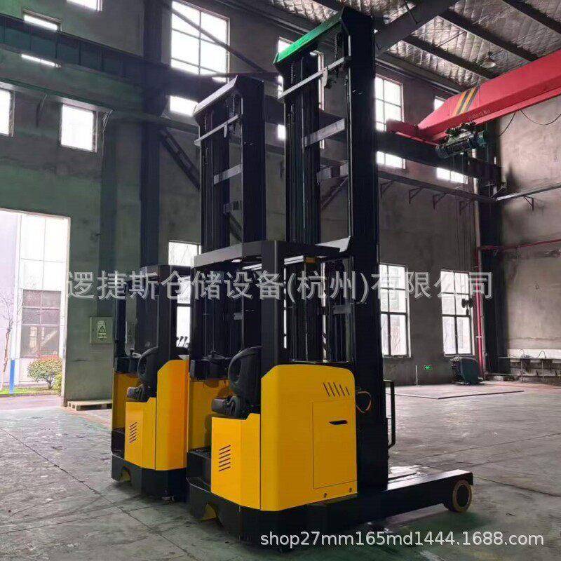 前移式叉车3吨10m座驾式无腿堆车窄通道仓储位堆垛机