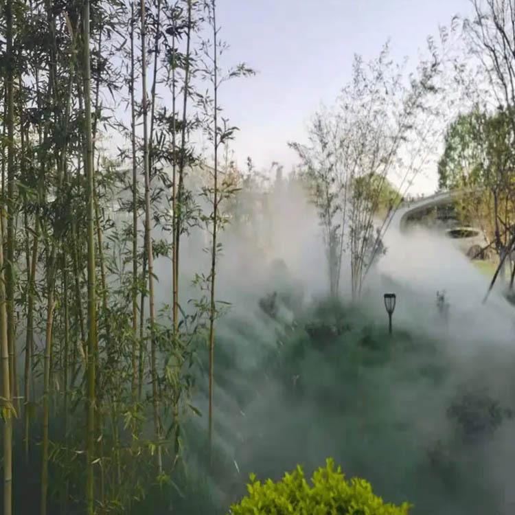 园林造雾机景区人造雾系统景观造雾设备河道造景