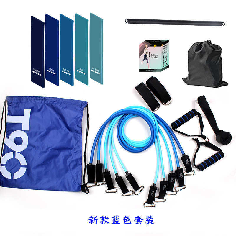11件套拉力器多功能拉力绳拉力带肌肉训练健身器材套件阻力带批发,运动/瑜伽/健身/球迷用品,握力器,淘宝优惠券,粉丝福利购,淘宝优惠卷