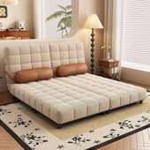 沙床16558小户型家用单人可叠沙发多卧室客厅功折能发两用伸缩沙