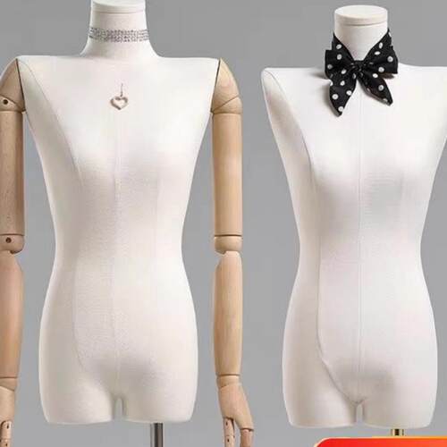 挂件手平肩模特道具女装店韩版锁骨人偶模特架子服装店人体展示架