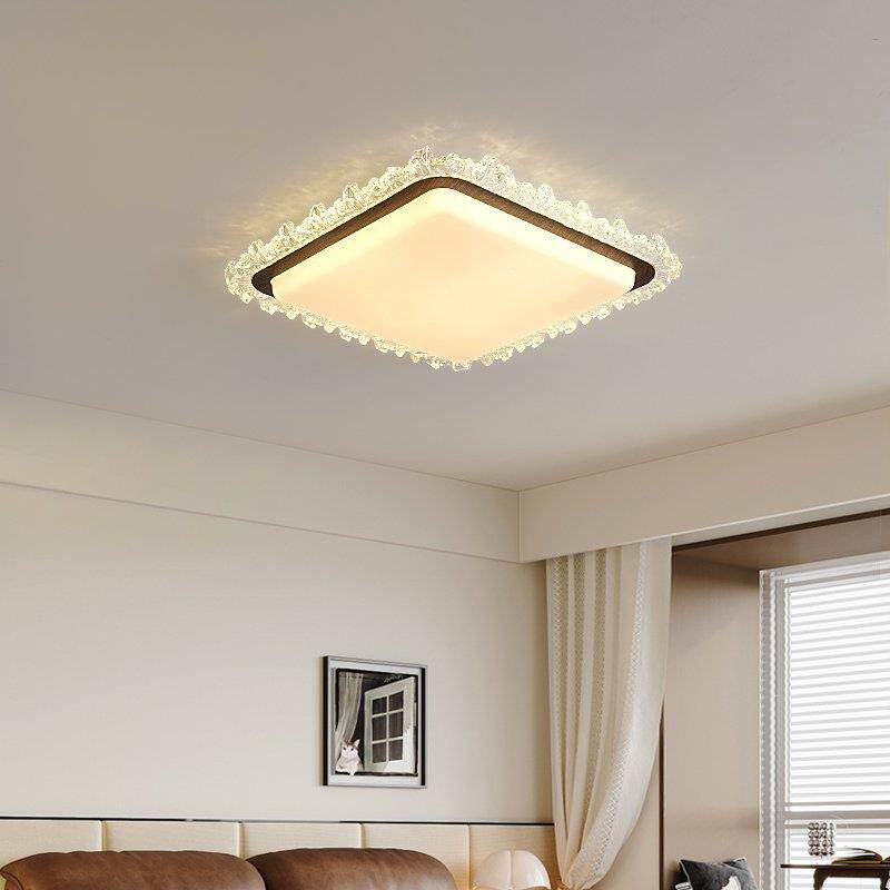 中灯古GQL风水晶卧灯全光谱奢法式轻客厅灯高档大气护眼主卧吸室