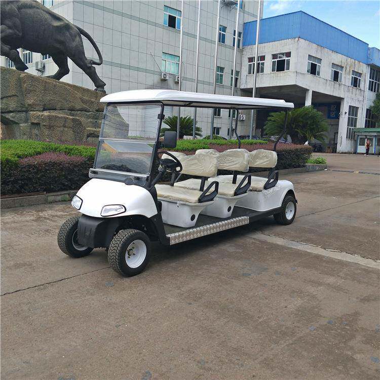 新能源自动挡汽油发动机观光代步6座四轮低速燃油高尔夫球车