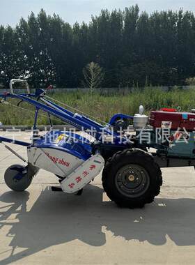 151底盘20马力手扶带旋耕机后座尾轮 两轮耕地翻土除草开沟起垄机
